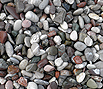 CODE 13: White water pebble, 1-3 cm and 2-5 cm
