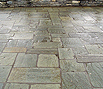 CODE 9: Pelion plates, cornered by hand, Vyzantine type paving