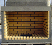 CODE 11: Simple, middle fireplace, with Chech firebrick