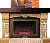 CODE 3: Energy fireplace, straight, 75cm