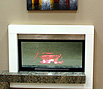 CODE 4: Energy fireplace, straight, 90cm