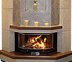 CODE 6: Energy fireplace, three-sided