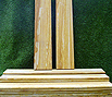 ΚΩΔ. 13: Σκαλοπτια, απ φυσικ πτρα, ξυλπετρα, 160 x 30 cm